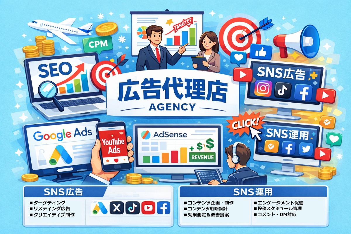 広告代理店事業